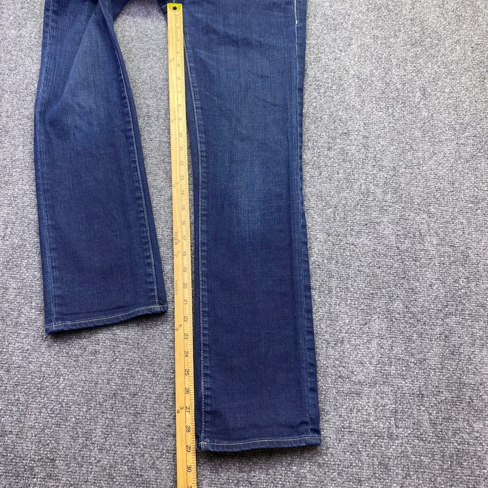 G-Star Raw Midge Straight Wmn Dark Wash Low Rise Jeans Sz 27 Grunge
